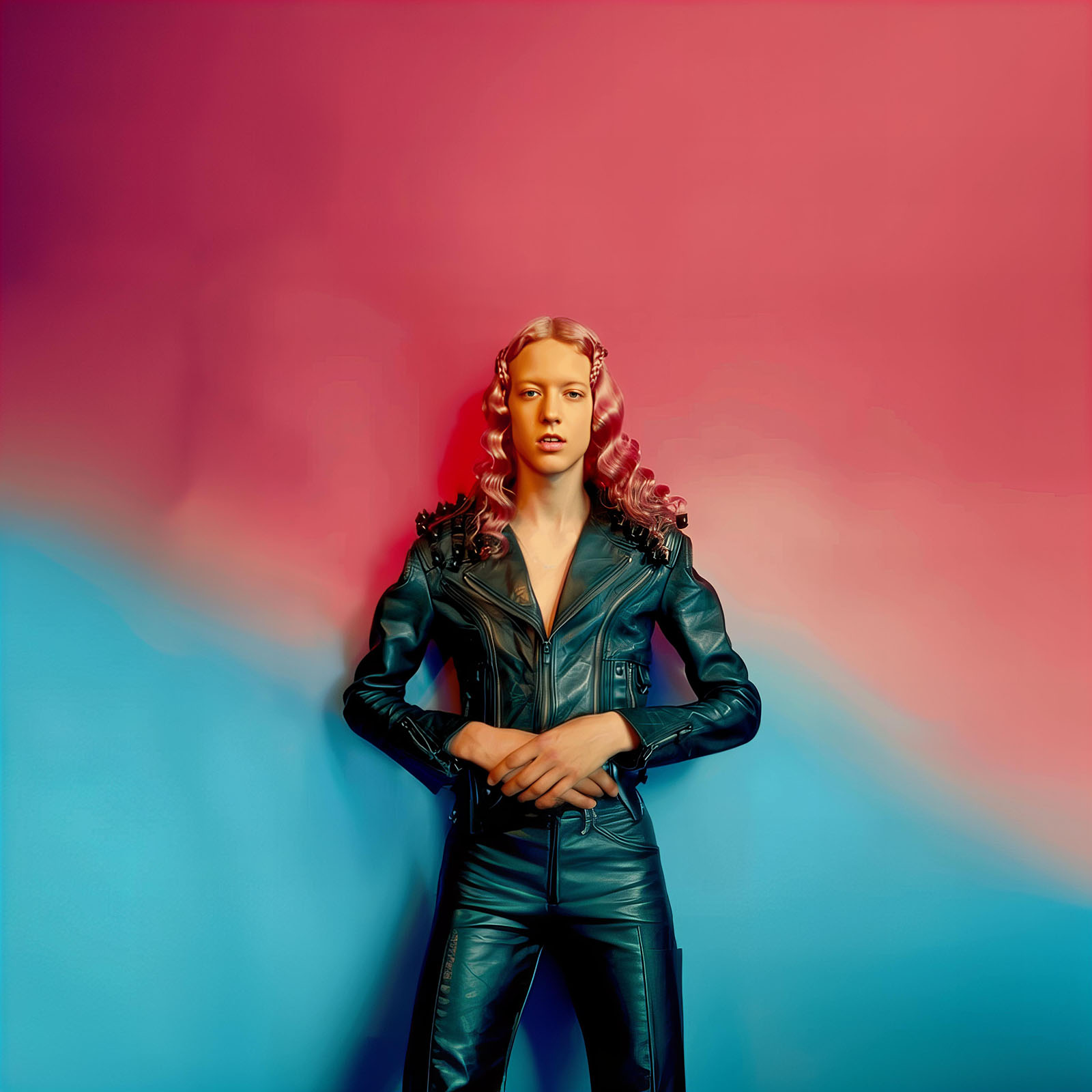 Das neue Foto Projekt „Ἑρμαφρόδιτος“ von Vanessa Leißring stellt den Hermaphroditen in den Mittelpunkt des Diskurses und zeigt die vielfältigen Seinsweisen des Hermaphroditischen Abbilds in KI generierten fotografischen Innovationen. Sie beschäftigt sich mit der Wesenhaftigkeit, diversen Konstrukten von Geschlechtlichkeit und der existenziellen Bestimmtheit, die damit einhergeht. Dabei stellt Vanessa Leißring das KI gesteuerte neue Futurum, das Zweigeschlechtliche Wesen in den Mittelpunkt der Annahme, des Ausdrucks und der Phantasie. Die Interventionen beschreiben hier den queeren Liebesbeweis exemplarisch als künstliche Welt von utopischen Seinsweisen, der in den KI-generierten Welten, die fotografische Vorstellung der Protagonist*innen, queeren Persönlichkeiten und Akteur*innen der Szene in einem quasi-fiktionalem Ansatz repräsentiert. Die Fotoserie bewegt intergeschlechtliche Sexualität als Rückbezug homerischer Epik und Vorwegnahme geschlechtlicher Utopie in einen Raum hermaphroditischer Schönheit und Ausdrucksweise und gibt einen zeitgenössischen Einblick zweigeschlechtlicher Wesen in der queeren Community. Eine Sichtbarkeit zu geben, nimmt hier einen eminenten Stellenwert im Projekt ein und formuliert damit einen führenden Beitrag in den aktuellen Fotografischen Arbeiten. Durch die Verwendung von fotografischen KI-Kreationen entdeckt das Projekt neue Möglichkeiten der Fotografischen Methodik.