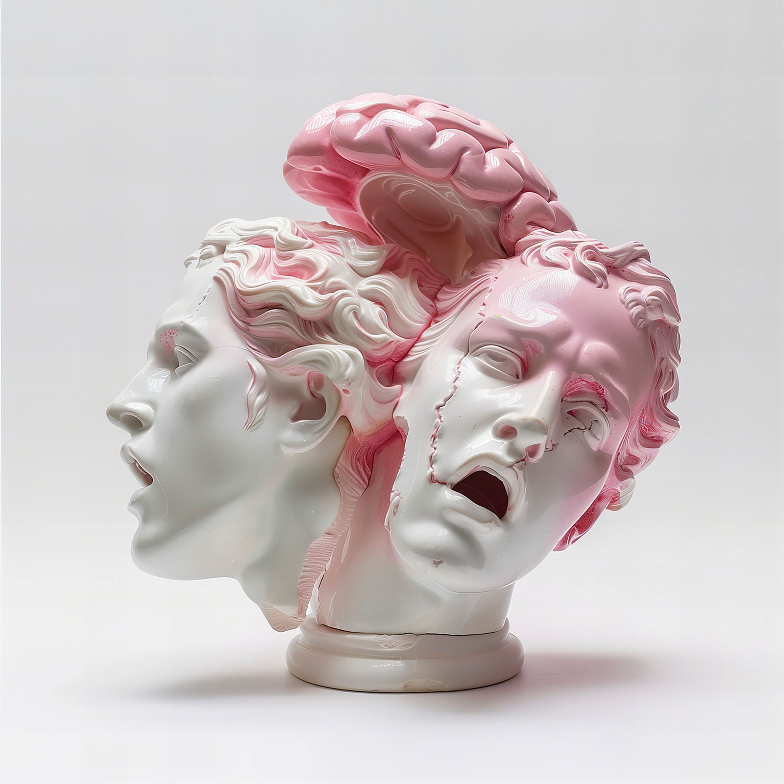 Das neue Foto Projekt „Ἑρμαφρόδιτος“ von Vanessa Leißring stellt den Hermaphroditen in den Mittelpunkt des Diskurses und zeigt die vielfältigen Seinsweisen des Hermaphroditischen Abbilds in KI generierten fotografischen Innovationen. Sie beschäftigt sich mit der Wesenhaftigkeit, diversen Konstrukten von Geschlechtlichkeit und der existenziellen Bestimmtheit, die damit einhergeht. Dabei stellt Vanessa Leißring das KI gesteuerte neue Futurum, das Zweigeschlechtliche Wesen in den Mittelpunkt der Annahme, des Ausdrucks und der Phantasie. Die Interventionen beschreiben hier den queeren Liebesbeweis exemplarisch als künstliche Welt von utopischen Seinsweisen, der in den KI-generierten Welten, die fotografische Vorstellung der Protagonist*innen, queeren Persönlichkeiten und Akteur*innen der Szene in einem quasi-fiktionalem Ansatz repräsentiert. Die Fotoserie bewegt intergeschlechtliche Sexualität als Rückbezug homerischer Epik und Vorwegnahme geschlechtlicher Utopie in einen Raum hermaphroditischer Schönheit und Ausdrucksweise und gibt einen zeitgenössischen Einblick zweigeschlechtlicher Wesen in der queeren Community. Eine Sichtbarkeit zu geben, nimmt hier einen eminenten Stellenwert im Projekt ein und formuliert damit einen führenden Beitrag in den aktuellen Fotografischen Arbeiten. Durch die Verwendung von fotografischen KI-Kreationen entdeckt das Projekt neue Möglichkeiten der Fotografischen Methodik.